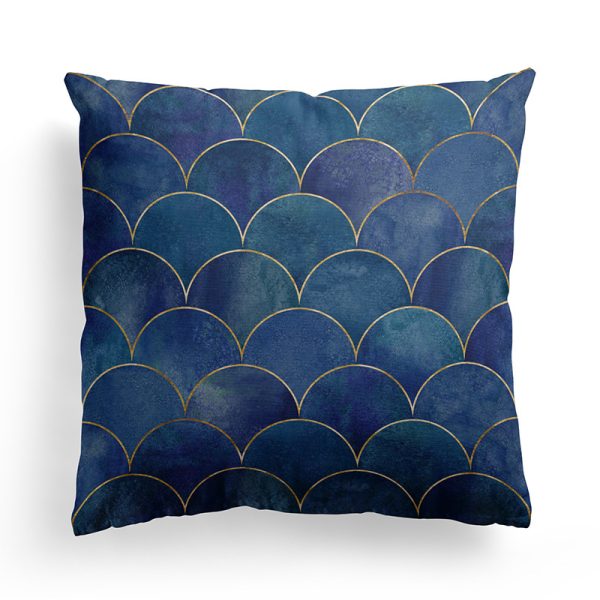 Living Room Bedroom Marble Texture Short Pillow Pillowcase - Image 6