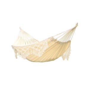 Hammock Outdoor Nordic Bohemian Tassel Double Hammock Outdoor Indoor