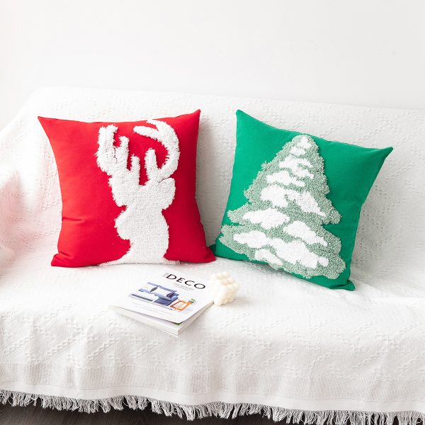 Home Christmas Atmosphere Decorative Pillow Covers - Image 4