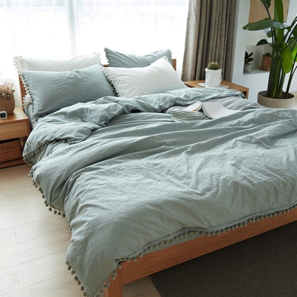 Simple Japanese-style Cotton Home Textile Bedding - Image 3