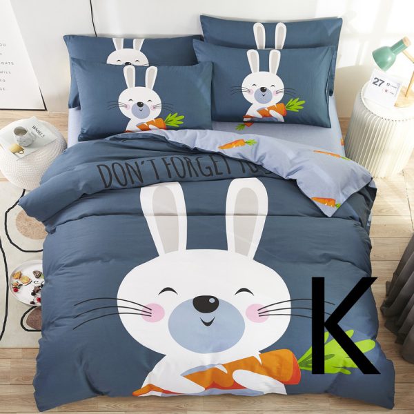 Home Textile Cute Cartoon Children Bed Sheet Bed Sheet Quilt Cover Bedding - Image 12