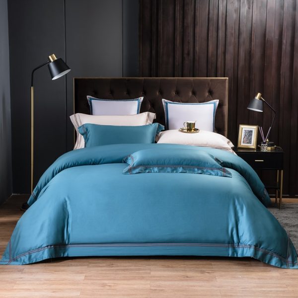 Four-piece Cotton Bed Linen And Duvet Cover - Image 4