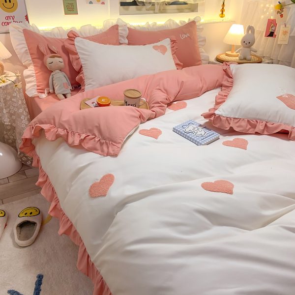 Four-piece Bedding Girl Heart Princess Style - Image 3