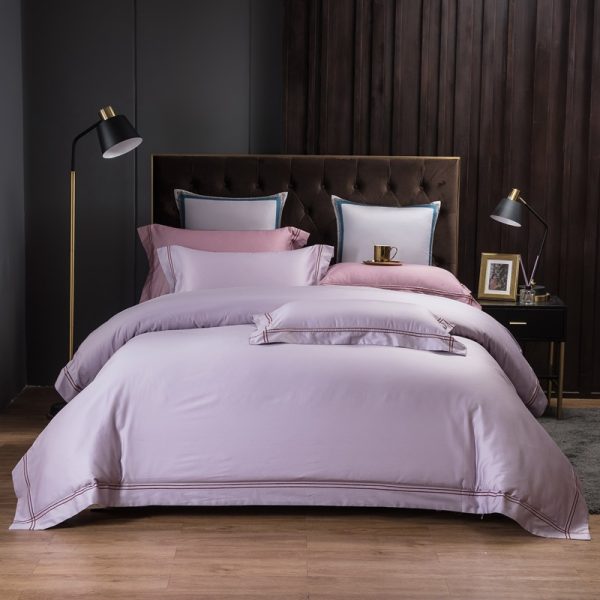 Four-piece Cotton Bed Linen And Duvet Cover - Image 12