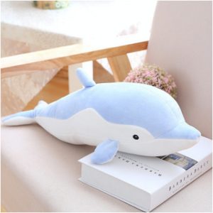 Dolphin pillow doll oversized