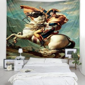 Napoleon Crossing the Alps Tapestry