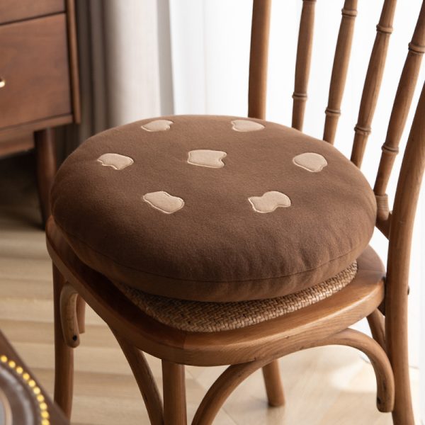 Home Cookie Shape Dining Chair Cushion - Image 5