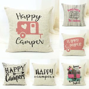 Camping cushion cover