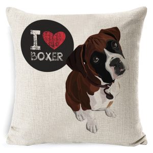 Dog cartoon pillow