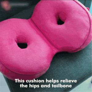 Multifunctional Plush Foldable Dual-purpose Beautiful Buttocks Cushion