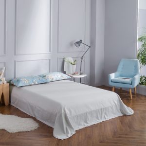 Twill semi-reactive printed bedding sheets