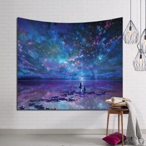 Star Guardian Indian Mandala Tapestry Wall Hanging Bohemian Gypsy Psychedelic Tapiz Witchcraft Tapestry