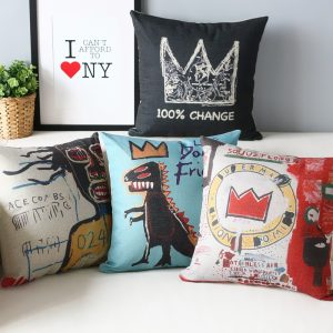 American doodle cushion cover