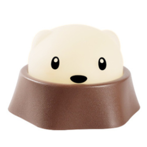 USB Chargeable LED Hamster Night Light Cute Patting Lamp Kid's Toy Christmas Birthday Gift