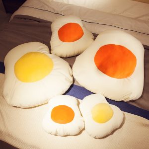 Poached Egg Pillow