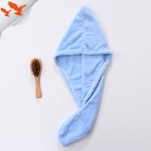 Water-absorbing And Quick-drying Superfine Fiber Coral Fleece Hair Dryer Cap