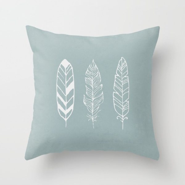 Peacock Feather Peach Skin Pillowcase - Image 8