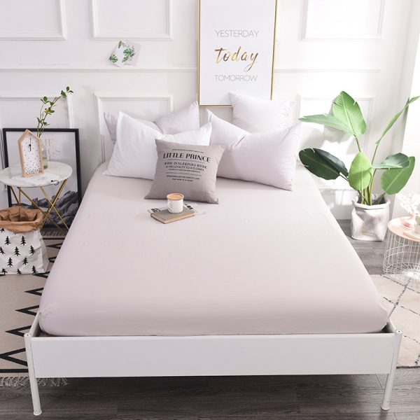 New Style Cotton Color Bed Sheet Cotton Student Dormitory Mattress Protector