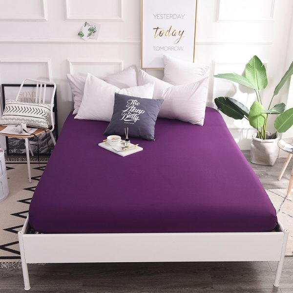 New Style Cotton Color Bed Sheet Cotton Student Dormitory Mattress Protector - Image 10