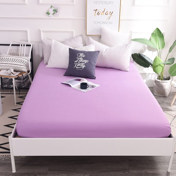 New Style Cotton Color Bed Sheet Cotton Student Dormitory Mattress Protector - Image 7