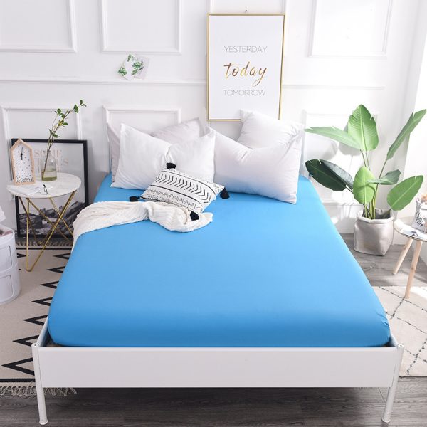 New Style Cotton Color Bed Sheet Cotton Student Dormitory Mattress Protector - Image 6