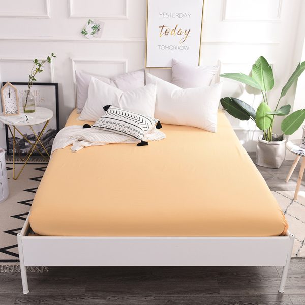 New Style Cotton Color Bed Sheet Cotton Student Dormitory Mattress Protector - Image 11