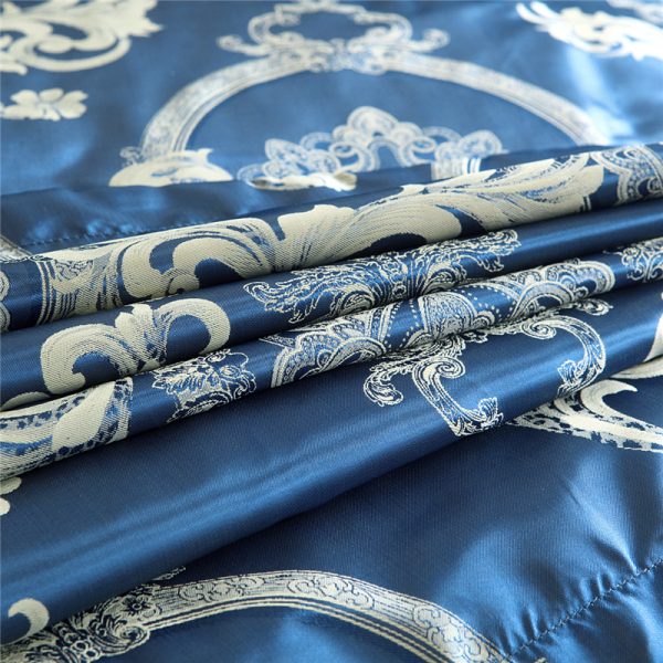 Home Textile European-Style Satin Jacquard Bedding Kit - Image 10