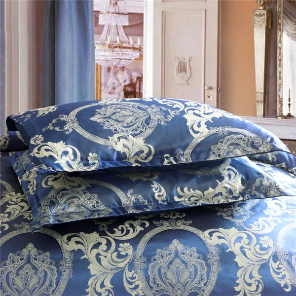 Home Textile European-Style Satin Jacquard Bedding Kit - Image 9