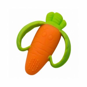 American Infantino Baby Tino Carrot Teether Toy