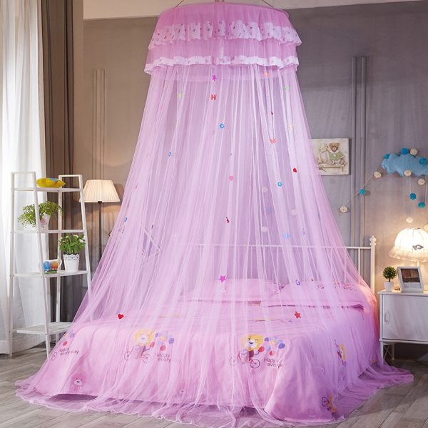 Hanging Dome Princess Wind Mosquito Net Floor Model - Image 4