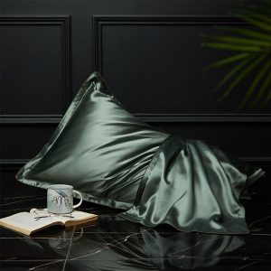 Single Side Silk Silk Pillowcase Splicing Small Side Envelope Pillowcase