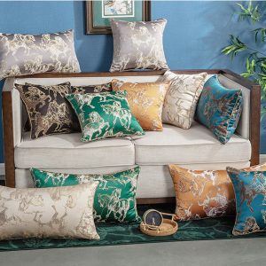 Light Luxury High Precision Jacquard Sofa Cushion Luxury Pillow