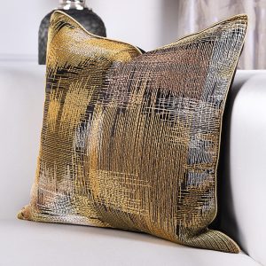 Cushion Light Luxury Simple Modern European Style Hug Pillowcase Sofa Model Room Living Room Pillow Backrest Pillow Waist Pillow