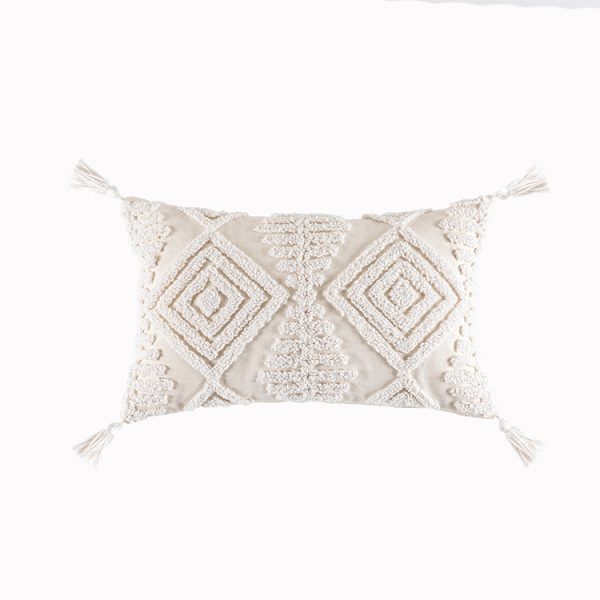 Modern Minimalist Nordic Style Tufted Geometric Three-dimensional Pillowcase - Image 10