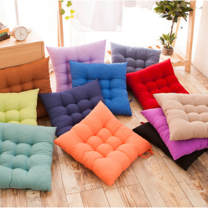 Solid Color Butt Cushion Dining Chair Cushion Seat Cushion Stool Cushion Tatami Beautiful Buttocks Cushion