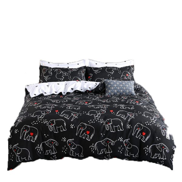 Four-Piece Bedding Aloe Cotton Three-Piece Home Textile - Image 5