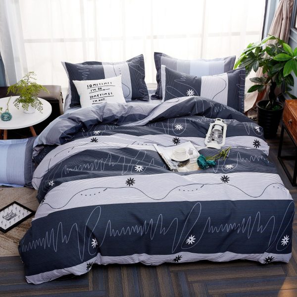 Four-Piece Bedding Aloe Cotton Three-Piece Home Textile