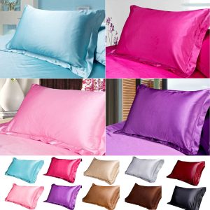 Pure Emulation Silk Satin Pillowcase Comfortable Pillowcase