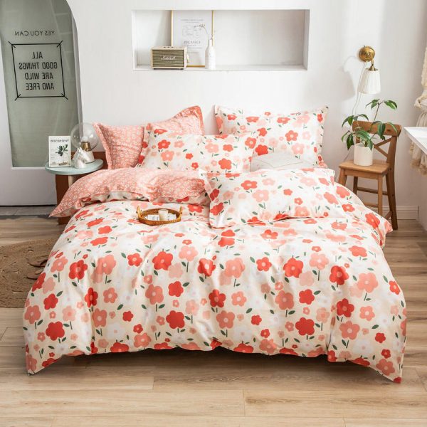 Pure Cotton Bed Linen And Duvet Cover 40S Hotel Bed Linen Set - Image 10