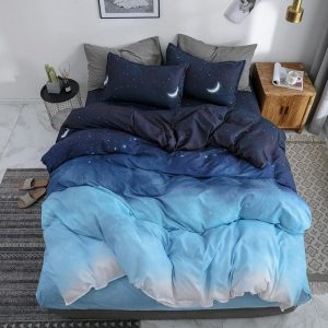 Cartoon Small Aloe Cotton Simple Four-Piece Bedding