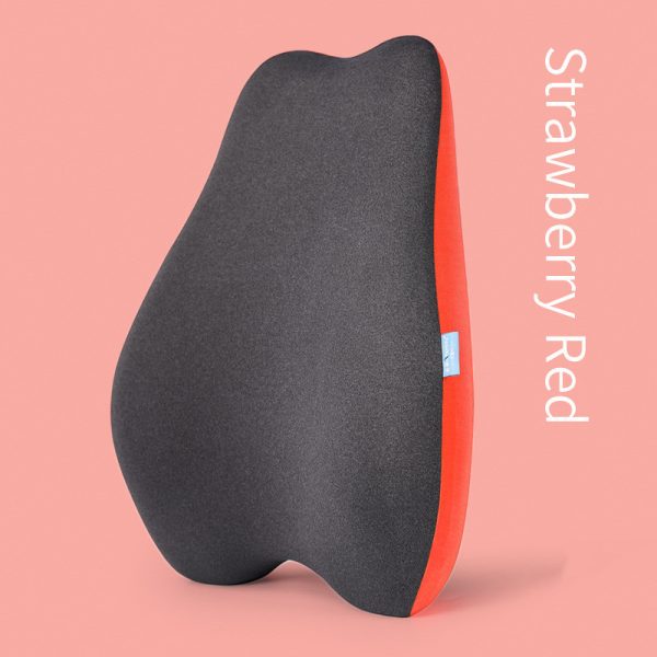 Office Chair Back Pear Shape Memory Cotton Waist Cushion Car Chair Back Cushion Waist - Image 2