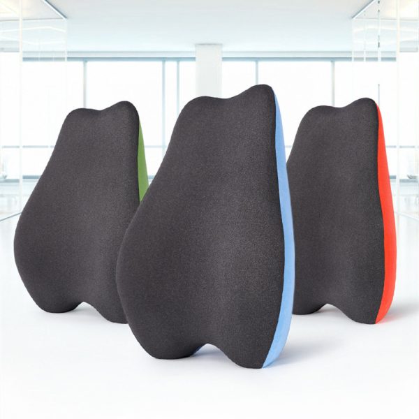 Office Chair Back Pear Shape Memory Cotton Waist Cushion Car Chair Back Cushion Waist