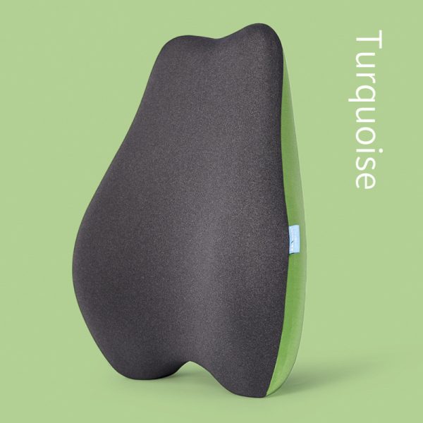 Office Chair Back Pear Shape Memory Cotton Waist Cushion Car Chair Back Cushion Waist - Image 4