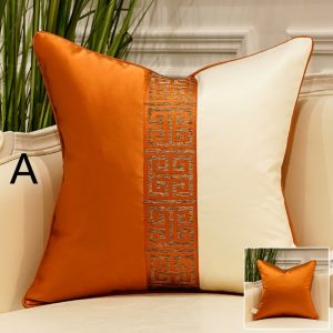 Cushion Queen Light Luxury Throw Pillow Model Room Living Room Sofa Cushion Bedside Bay Window Modern Pillow Case Backrest Waist Pillow