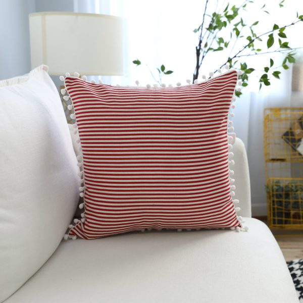 Geometric Cotton Linen Waist Pillow Pillow Cushion Waist Pillow - Image 6