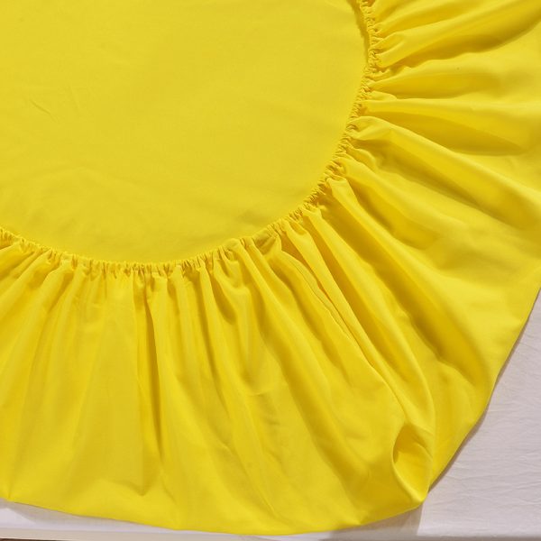 Pure Color Single Product Sanded Bed Sheet Simmons Protective Cover - Image 11