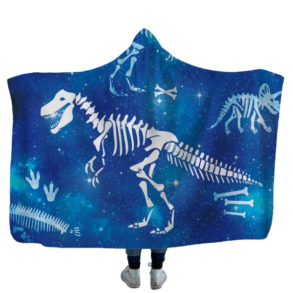 Home Children Shark Tortoise Crab Hooded Blanket - Image 3