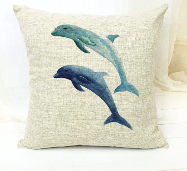 Marine Series Linen Pillowcase Pillowcase