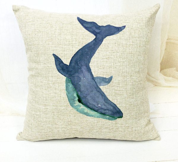 Marine Series Linen Pillowcase Pillowcase - Image 4