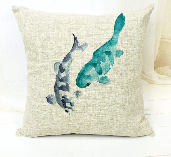 Marine Series Linen Pillowcase Pillowcase - Image 7